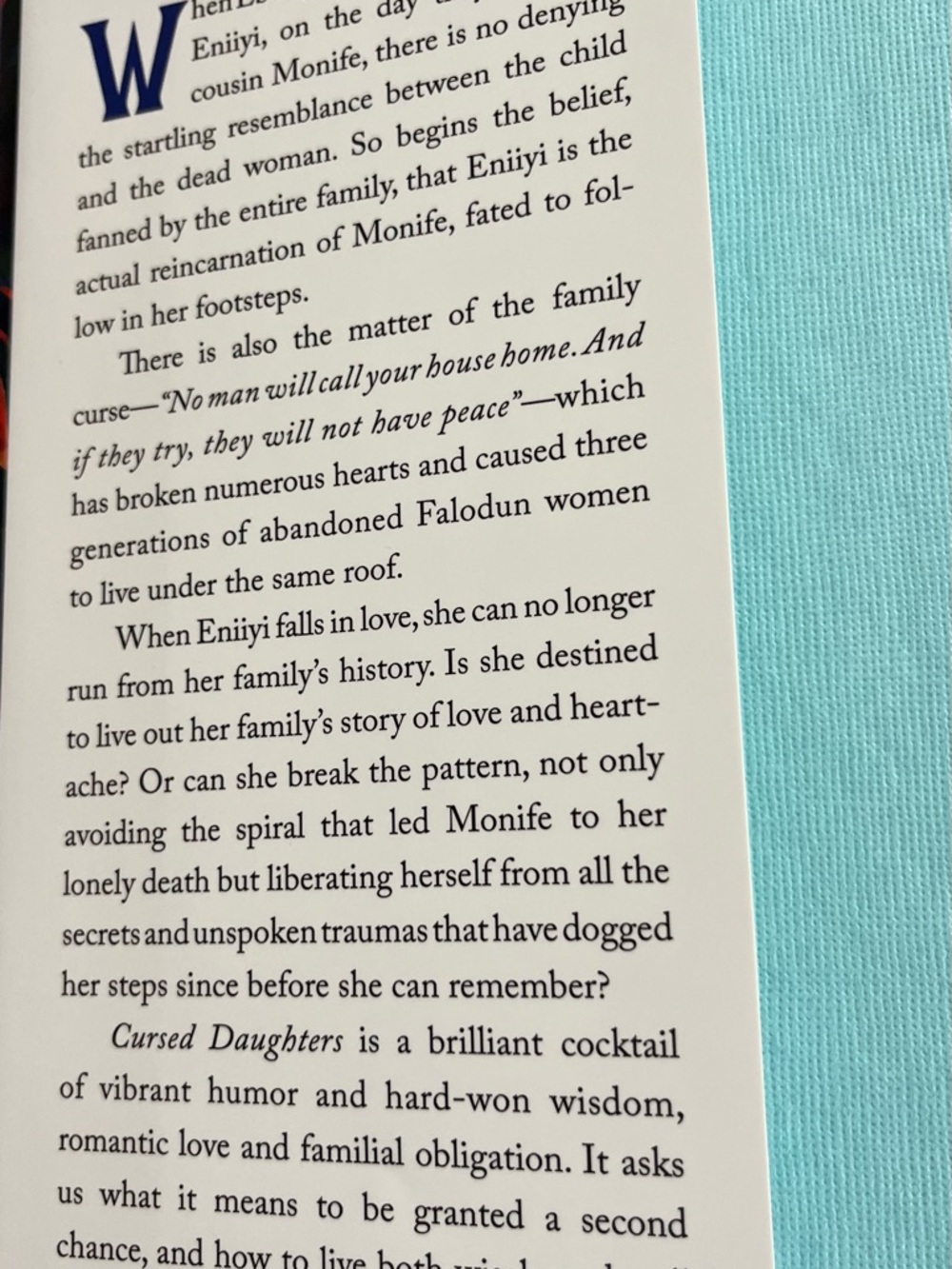 Cursed Daughters by Oyinkan Braithwaite - Vibrant Multi‑Color Cover - Picture 2 of 3